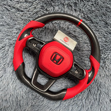 Carregar imagem no visualizador da galeria, TTD Craft Honda 2022-2026 Civic/Accord Carbon Fiber Steering Wheel
