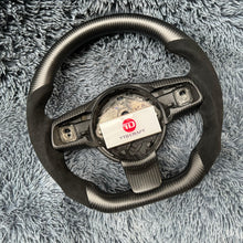Load image into Gallery viewer, TTD Craft Jaguar 2016-2020 XF Carbon Fiber Steering Wheel