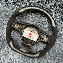 Load image into Gallery viewer, TTD Craft Jaguar 2016-2020 XF Carbon Fiber Steering Wheel