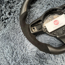 Load image into Gallery viewer, TTD Craft Jaguar 2016-2020 XF Carbon Fiber Steering Wheel
