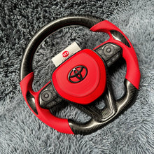 Загрузить изображение в средство просмотра галереи, TTD Craft Toyota 2019-2025 Corolla Hatchback RAV4 Carbon Fiber Steering Wheel