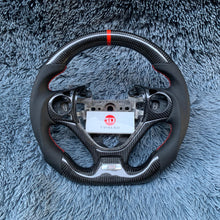 Carregar imagem no visualizador da galeria, Volante de fibra de carbono TTD Craft 9ª geração Civic 2012-2015 Tipo R FK2 SI
