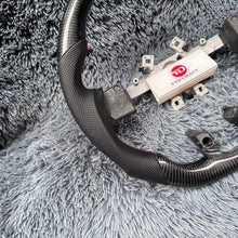 將圖片載入圖庫檢視器 Custom Carbon Fiber Steering Wheel for Dodge Charger Challenger 15-23 | TTD Craft
