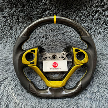 將圖片載入圖庫檢視器 Honda 2012 2013 2014 2015 2016 CRV Carbon Fiber Steering Wheel | TTD Craft