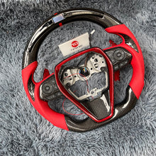 Carregar imagem no visualizador da galeria, Volante de fibra de carbono TTD Craft 8ª geração Camry 2018 - 2024 SE XSE TRD V6 V4 Avalon Venza