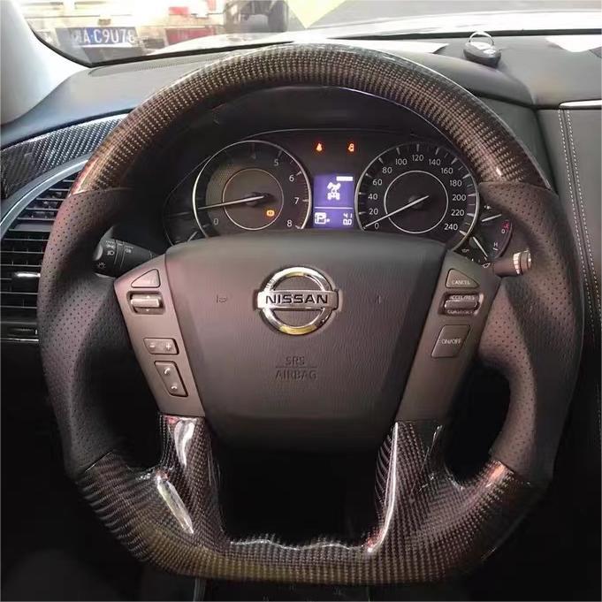 TTD Craft  Nissan 2015-2024 Titan Carbon Fiber Steering Wheel