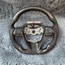 Загрузить изображение в средство просмотра галереи, 2021-2024 Toyota Venza XU80 Real Carbon Fiber Steering Wheel | TTD Craft