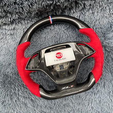 Carregar imagem no visualizador da galeria, Volante de fibra de carbono TTD Craft 2014-2019 Corvette C7
