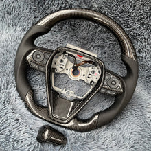 Загрузить изображение в средство просмотра галереи, 2021-2024 Toyota Venza Real Carbon Fiber Steering Wheel Upgrade | TTD Craft