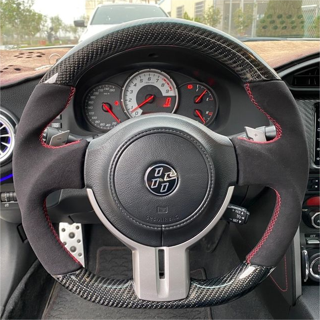 TTD Craft Toyota 2012-2013 FT86 / GT86/ FRS / Subaru 2013-2016 BRZ Carbon Fiber Steering Wheel