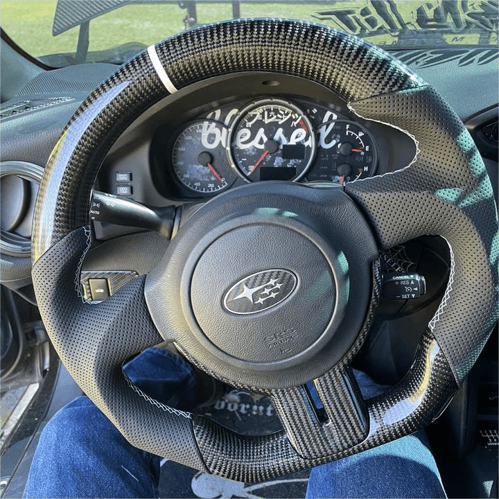 TTD Craft 2012 2013 FT86 GT86 FRS 2013 2016 BRZ Carbon Fiber Steering Wheel