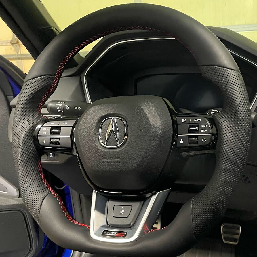 TTD Craft Acura 2023-2024 Integra Leather Steering Wheel