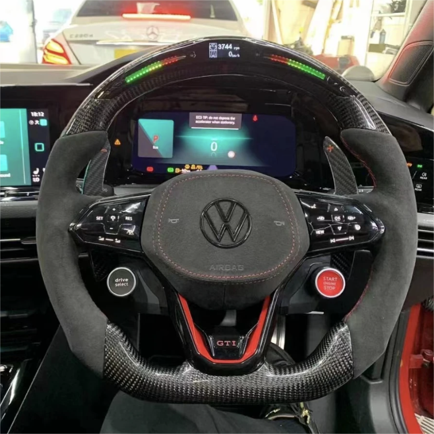 TTD Craft VW Passat 2021-2024 Carbon Fiber Steering Wheel