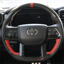 Load image into Gallery viewer, TTD Craft Toyota 2022-2025 Tundra Tacoma 2023-2025 Sequoia Carbon Fiber Steering Wheel