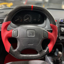 Загрузить изображение в средство просмотра галереи, TTD Craft Honda 1997-2001 Civic Carbon Fiber Steering Wheel