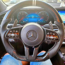 Carregar imagem no visualizador da galeria, TTD Craft BENZ W177/V177 W247 W205 W213 C257 H247 X247 X253 W176 X167 Volante de fibra de carbono