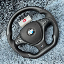 Загрузить изображение в средство просмотра галереи, TTD Craft BMW E70 E71 E72 X5 X6 Piano Black Matte Steering wheel