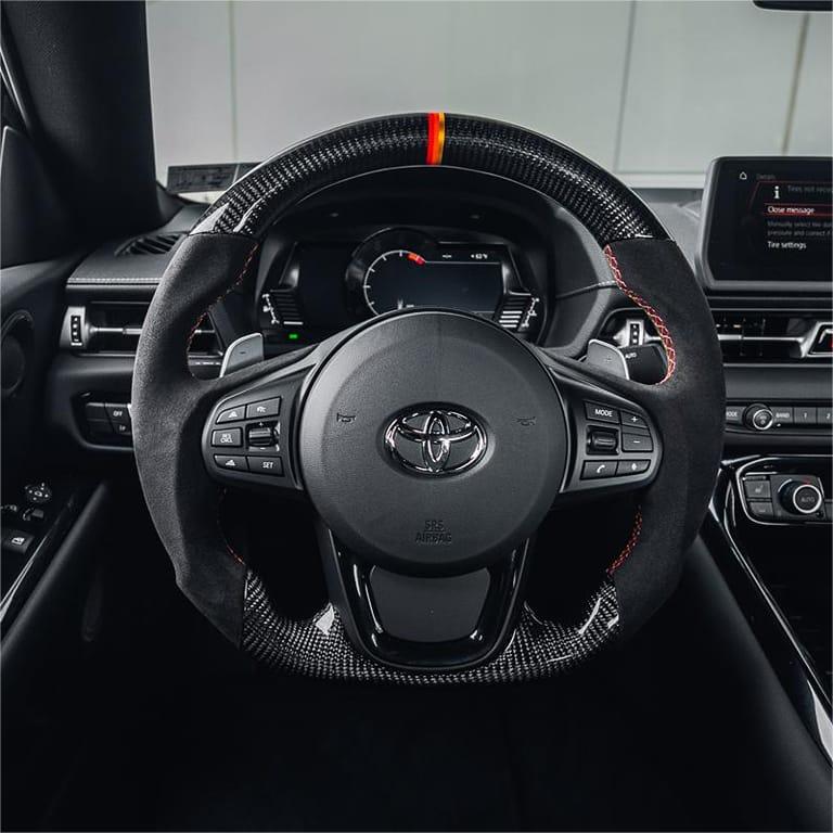 TTD Craft 2020-2024 Supra MK5 A90 A91 Carbon Fiber Steering Wheel