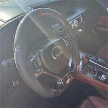 Загрузить изображение в средство просмотра галереи, TTD Craft Lexus 2013-2015 GS350 GS450 / ES300 ES350 / RX350 RX450 Carbon Fiber Steering Wheel