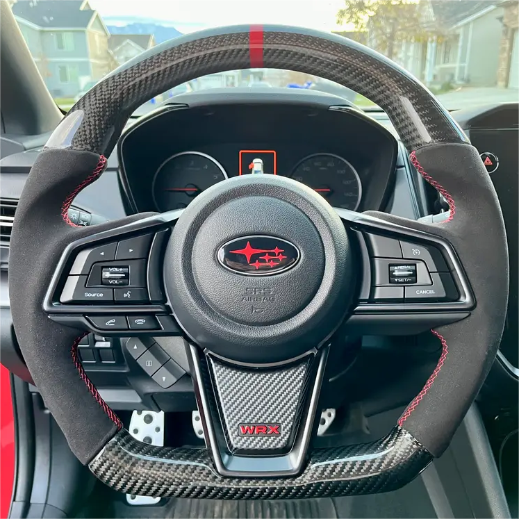 TTD Craft  Subaru  2022-2024 WRX  Carbon Fiber Steering wheel