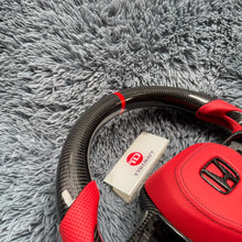 Carregar imagem no visualizador da galeria, TTD Craft Honda 2022-2026 Civic/Accord Carbon Fiber Steering Wheel