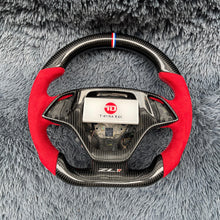 Lade das Bild in den Galerie-Viewer, TTD Craft Corvette 2014-2019 C7 Carbonfaserlenkrad