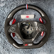 Lade das Bild in den Galerie-Viewer, TTD Craft Corvette 2014-2019 C7 Carbonfaserlenkrad