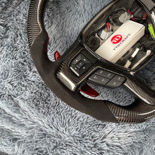Carregar imagem no visualizador da galeria, Volante de fibra de carbono TTD Craft Ford 2018-2020 F150 Raptor / 2017-2022 F250/ 2017-2022 F350