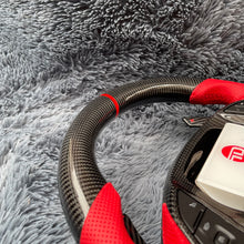 Загрузить изображение в средство просмотра галереи, TTD Craft Corvette 2014-2019 Corvette C7 Carbon Fiber Steering Wheel