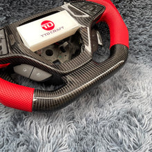 Загрузить изображение в средство просмотра галереи, TTD Craft Corvette 2014-2019 Corvette C7 Carbon Fiber Steering Wheel