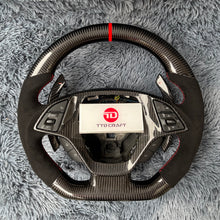Загрузить изображение в средство просмотра галереи, TTD Craft Corvette 2014-2019 Corvette C7 Carbon Fiber Steering Wheel