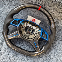 Carregar imagem no visualizador da galeria, Volante de fibra de carbono TTD Craft Benz W166 X166 W463 G63AMG G65AMG GL63AMG