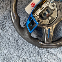 Carregar imagem no visualizador da galeria, Volante de fibra de carbono TTD Craft Benz W166 X166 W463 G63AMG G65AMG GL63AMG
