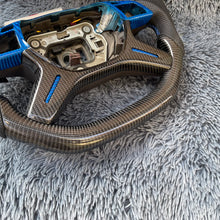 Carregar imagem no visualizador da galeria, Volante de fibra de carbono TTD Craft Benz W166 X166 W463 G63AMG G65AMG GL63AMG