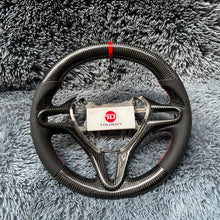 Cargar imagen en el visor de la galería, Volante de fibra de carbono TTD Craft Civic 8.a generación 2006-2011 FA FD SI