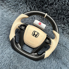 Lade das Bild in den Galerie-Viewer, TTD Craft Honda 2008-2012 Accord/2009-2015 Pilot/2011-2017 Odyssey Carbonfaserlenkrad