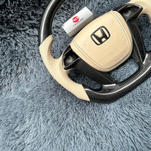 Lade das Bild in den Galerie-Viewer, TTD Craft Honda 2008-2012 Accord/2009-2015 Pilot/2011-2017 Odyssey Carbonfaserlenkrad