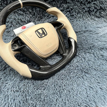 Lade das Bild in den Galerie-Viewer, TTD Craft Honda 2008-2012 Accord/2009-2015 Pilot/2011-2017 Odyssey Carbonfaserlenkrad