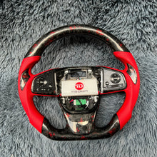 Cargar imagen en el visor de la galería, TTD Craft 2017-2018 CRV EX LX EX-L Volante de fibra de carbono