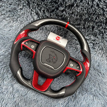 Загрузить изображение в средство просмотра галереи, TTD Craft Dodge 2016-2023 Charger Challenger / 2014-2023 Durango Carbon Fiber Steering Wheel