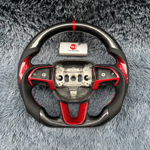 Carregar imagem no visualizador da galeria, Volante de fibra de carbono TTD Craft Dodge 2016-2023 Charger Challenger / 2014-2023 Durango
