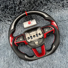 Carregar imagem no visualizador da galeria, Volante de fibra de carbono TTD Craft Dodge 2016-2023 Charger Challenger / 2014-2023 Durango