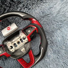 Load image into Gallery viewer, TTD Craft Dodge 2016-2023 Charger Challenger / 2014-2023 Durango Carbon Fiber Steering Wheel