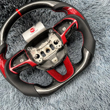 Carregar imagem no visualizador da galeria, Volante de fibra de carbono TTD Craft Dodge 2016-2023 Charger Challenger / 2014-2023 Durango