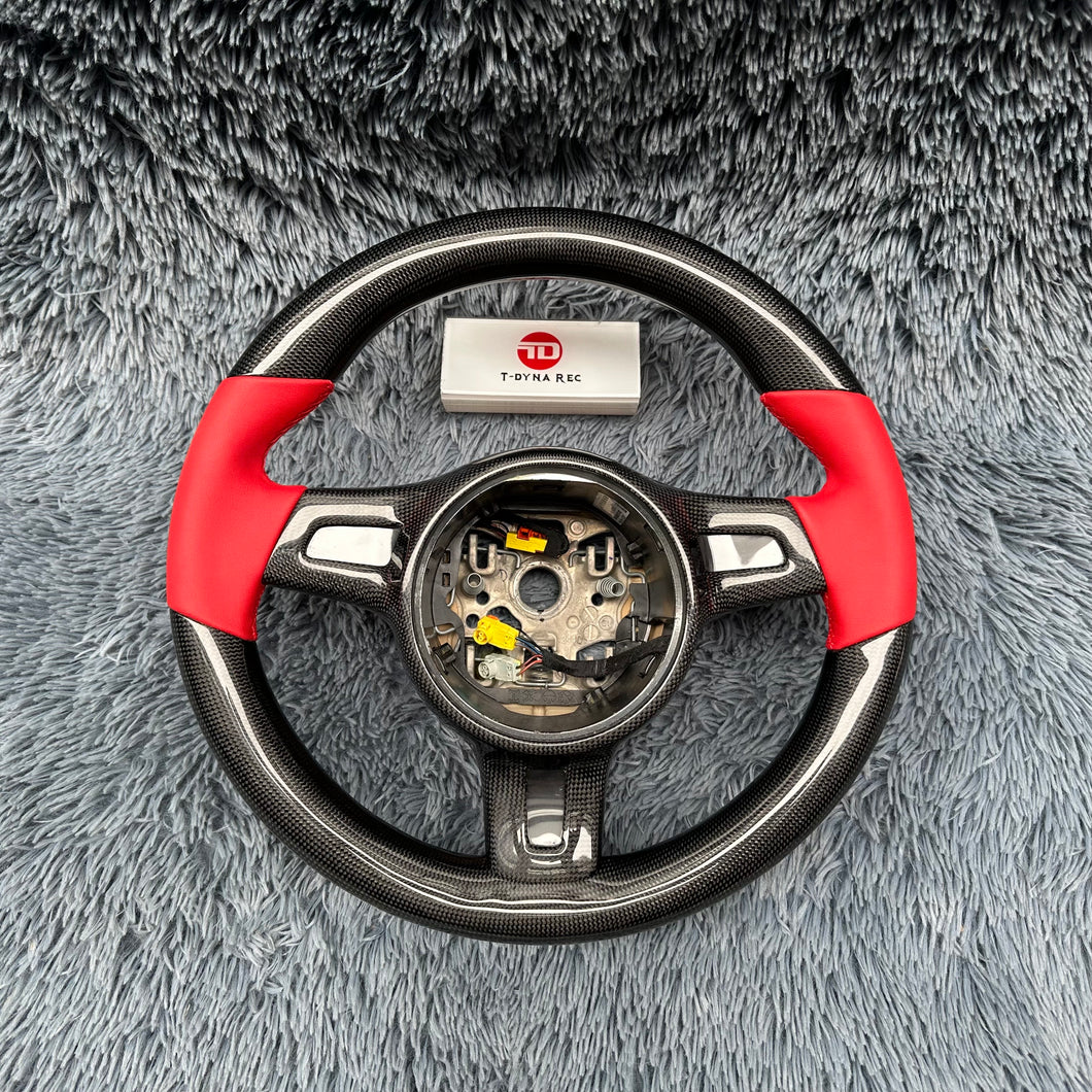 TTD Craft  Porsche 911 GT3 Boxster Cayman Cayenne Panamera Carbon Fiber Steering Wheel