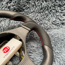Загрузить изображение в средство просмотра галереи, TTD Craft Mitsubishi 2001-2007 Evo 7 8 9 Matte Carbon Fiber Steering Wheel