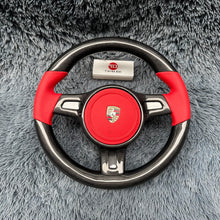 Load image into Gallery viewer, TTD Craft Porsche 991 911 GT3 Boxster Cayman Cayenne Panamera Steering Wheel
