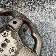 Загрузить изображение в средство просмотра галереи, TTD Craft Tesla Model 3 Y Carbon Fiber Steering Wheel