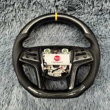 Load image into Gallery viewer, TTD Craft Cadillac 2015-2020 Escalade / 2013-2019 XTS / 2014-2016 SRX Carbon Fiber Steering Wheel