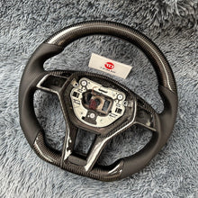 Lade das Bild in den Galerie-Viewer, TTD Craft Benz C63AMG W176 W204AMG W212 W218 C117 E350 SL63 R231 X156 GLA45AMG SLAMG Carbon Fiber Steering Wheel